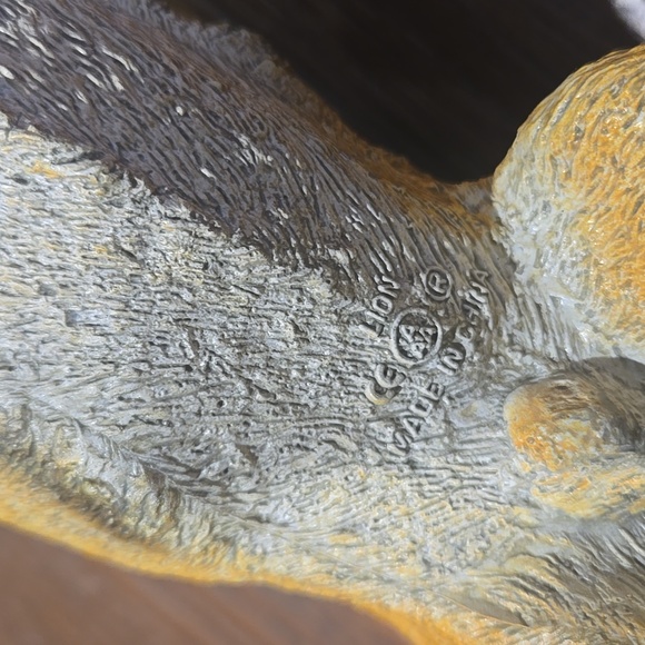 VINTAGE AAA LION HARD RUBBER FIGURINE TOY... #7711 - Picture 7 of 7